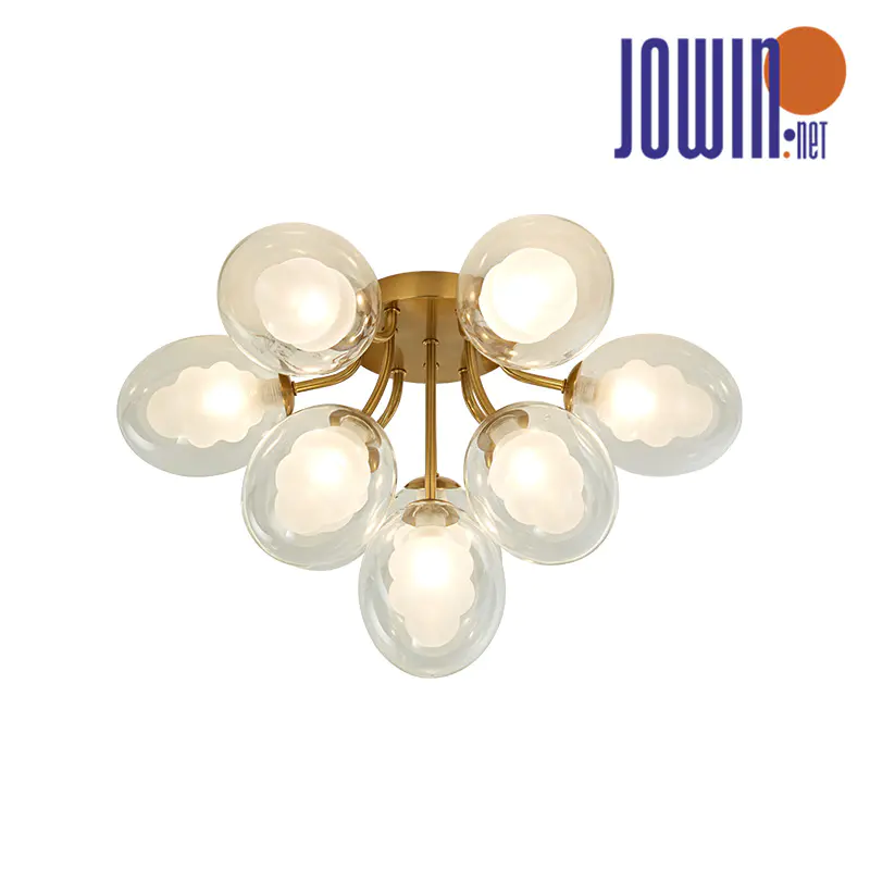 Por que a elegante lâmpada de teto em forma de bolha é a escolha definitiva para design moderno de iluminação interior